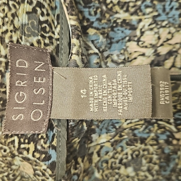 Sigrid Olsen pants size 14 - Picture 3 of 5